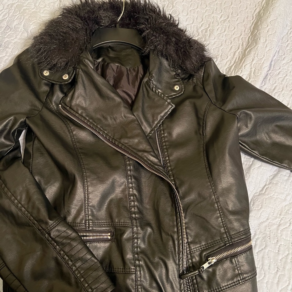 Leather jacket